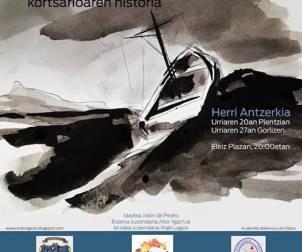Anton Garaiko antzezlanaren kartela