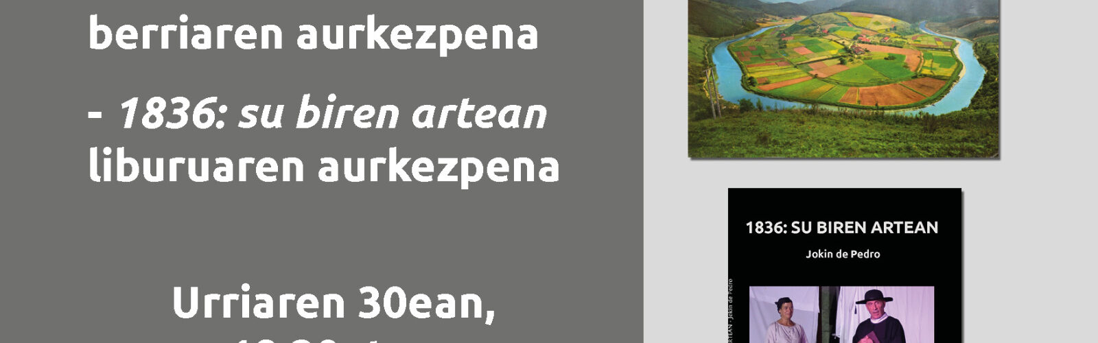 Aurkezpenaren gonbidapena Busterri Herri Antzerkia