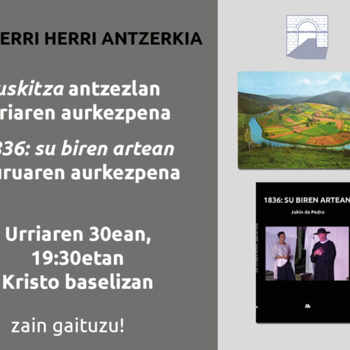 Aurkezpenaren gonbidapena Busterri Herri Antzerkia